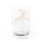 mimileonyanのSanta Claus Water Glass :back