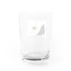 bajo_la_nieveの窓から猫 Water Glass :back