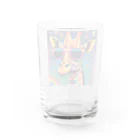 Anniversary TRIBEのパーリーキリン Water Glass :back