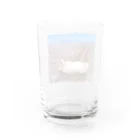 hashiba_のでっかいネコ Water Glass :back