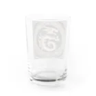 Ritz88の龍の紋章 Water Glass :back