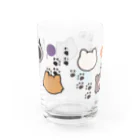 かぎしっぽの猫柄 Water Glass :back