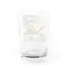 モナカの冒険王カエル Water Glass :back