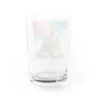 G7のショップの幻想の楽園  Fantasy Haven Castle Water Glass :back