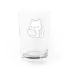 Kalytero グッズ制作部の業務用端末猫 Water Glass :back