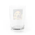 なっつ ふぁくとりーのThe Dog Water Glass :back