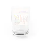 kj369の海辺のサーファーたち Water Glass :back