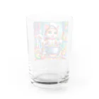 ニャーちゃんショップのクッキングキャット Water Glass :back