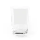 B-catの微生物パターン灰_アイテムいろいろ Water Glass :back