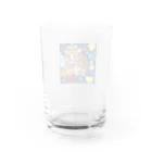 なっつ ふぁくとりーの月の王女 Water Glass :back