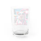 mimimiminononoの陽気なKOBUTAちゃん Water Glass :back