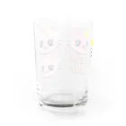 Illustrator Moca&Ram shopのこねこのミューミュー Water Glass :back