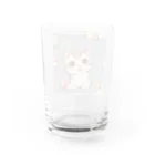 しゃいんぼっくすのねこみけちゃん Water Glass :back