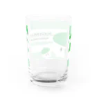 かしわよもぎまるしょっぷのかしわさんグッズ(よもぎ作成) Water Glass :back