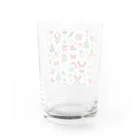 MihashiMYの可愛いクリスマスグッズ　 Water Glass :back
