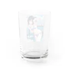 仮想の妖精たち: AI美少女の魅力のデジタル夢幻アートシリーズ Water Glass :back