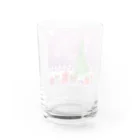 96yukiのクリスマスグッズ Water Glass :back