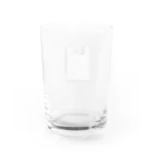 royro_desingの漂着物　海ごみのレジ袋 Water Glass :back