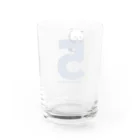 工房ちまちまのyama coffee ５th anniversary Water Glass :back