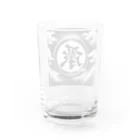 TigerSharkのかっこいい Water Glass :back