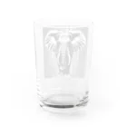 はむちショップのElephant Water Glass :back