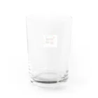 福ちゃん禄ちゃんの福ちゃん禄ちゃんロゴマークグッズ Water Glass :back