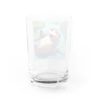 TADの部屋のフニャフニャカワウソくん Water Glass :back