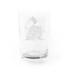 𝙍𝙖𝙗𝙗𝙞𝙩 𝙃𝙤𝙪𝙨𝙚の和服うさぎ Water Glass :back