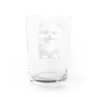 chikyunoutageのポメラニアンlove Water Glass :back