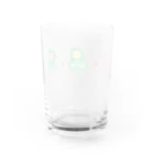 247_Zsのcute cat カラフル Water Glass :back