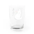 KUTSUYAのチラチラするチンチラ Water Glass :back