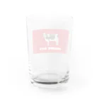 miyUSHIのmiyUSHIカフェRED Water Glass :back