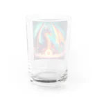 fantastical storeのdragons Water Glass :back