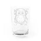 クリエイティブ・キャラバンのフクロウのフクイチロウ Water Glass :back