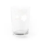 ＊momochy shop＊のちゃぷもちのクリスマス(ナチュラル) Water Glass :back