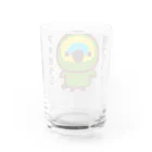 いんこ屋堂のアオボウシ飼っています Water Glass :back