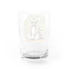 ブレイクスルーのカワォー Water Glass :back