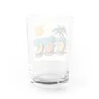 Chika-Tataの楽園 Water Glass :back