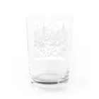 にゃんたみやの雪の花火 Water Glass :back