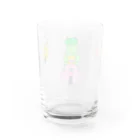 森図鑑の[森図鑑] 龍とハシビロコウとガマグチヨタカのツーリング Water Glass :back