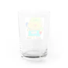 マティリアルの可愛い猫の農家さん Water Glass :back