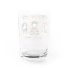 クサカイ商店のグレートインベーダーズ/アイラブサイコビリー3人 Water Glass :back