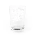 🍓いちご🍓のスカル☠️ビーチ Water Glass :back