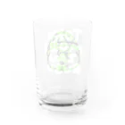 トクモリザウルスのトクモリザウルスグラス Water Glass :back