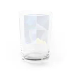 KEIKO's art factoryの「四季と星」の4部作 Water Glass :back