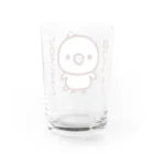 いんこ屋堂のソロモンオウム飼っています Water Glass :back