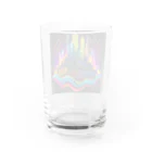 のんびりアート工房のサイバーパンク都市 Water Glass :back