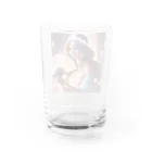 honaruのアジアンテイスト（美女） Water Glass :back