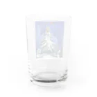 2oshareのキラキラツリー Water Glass :back