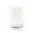 sorbericaの一筆書き三つ編みガール Water Glass :back